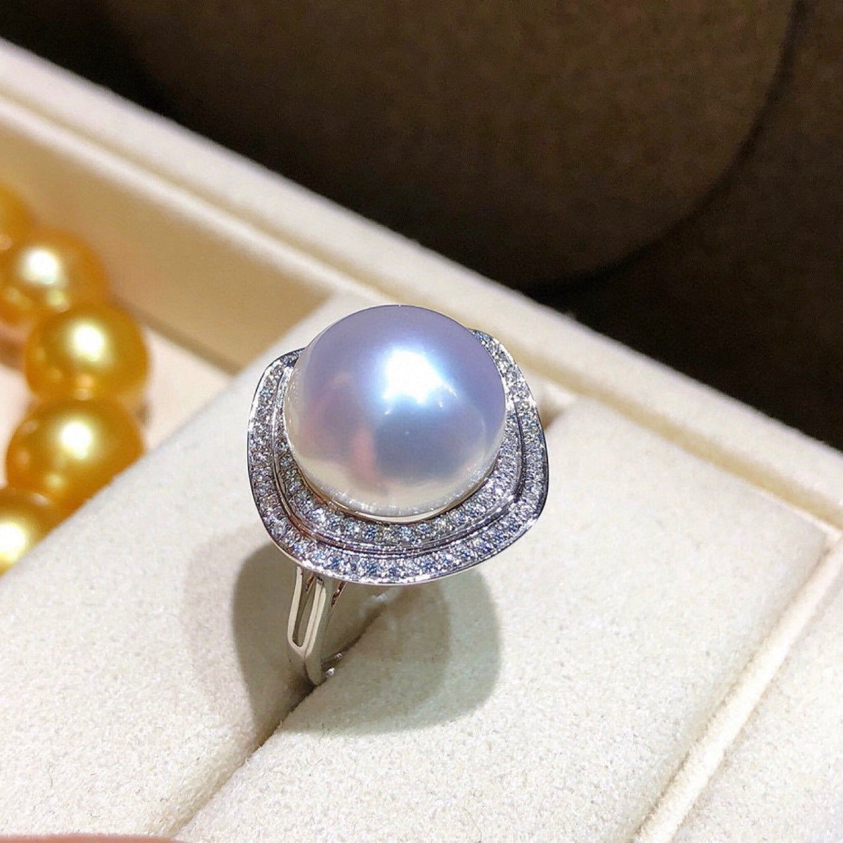 925 Silver Natural Pearl Jewelry Suit LadyShow.Store