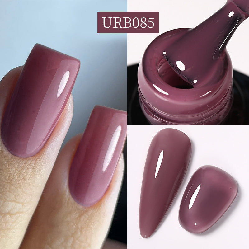 Reinforced Long-lasting No-file Base Coat With Shimmering Glitter Gel Polish LadyShow.Store
