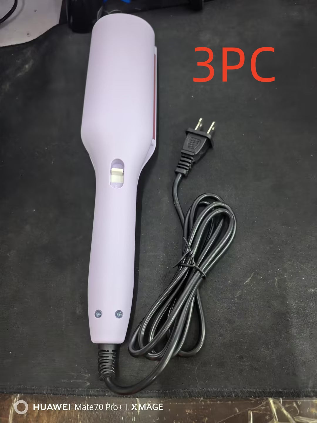 Hair Curling Iron 32mm Deep Wave Hair Curler 4 Temperature Adjustable Fast Heating Crimping Iron Styler Wand For All Hair Style LadyShow.Store
