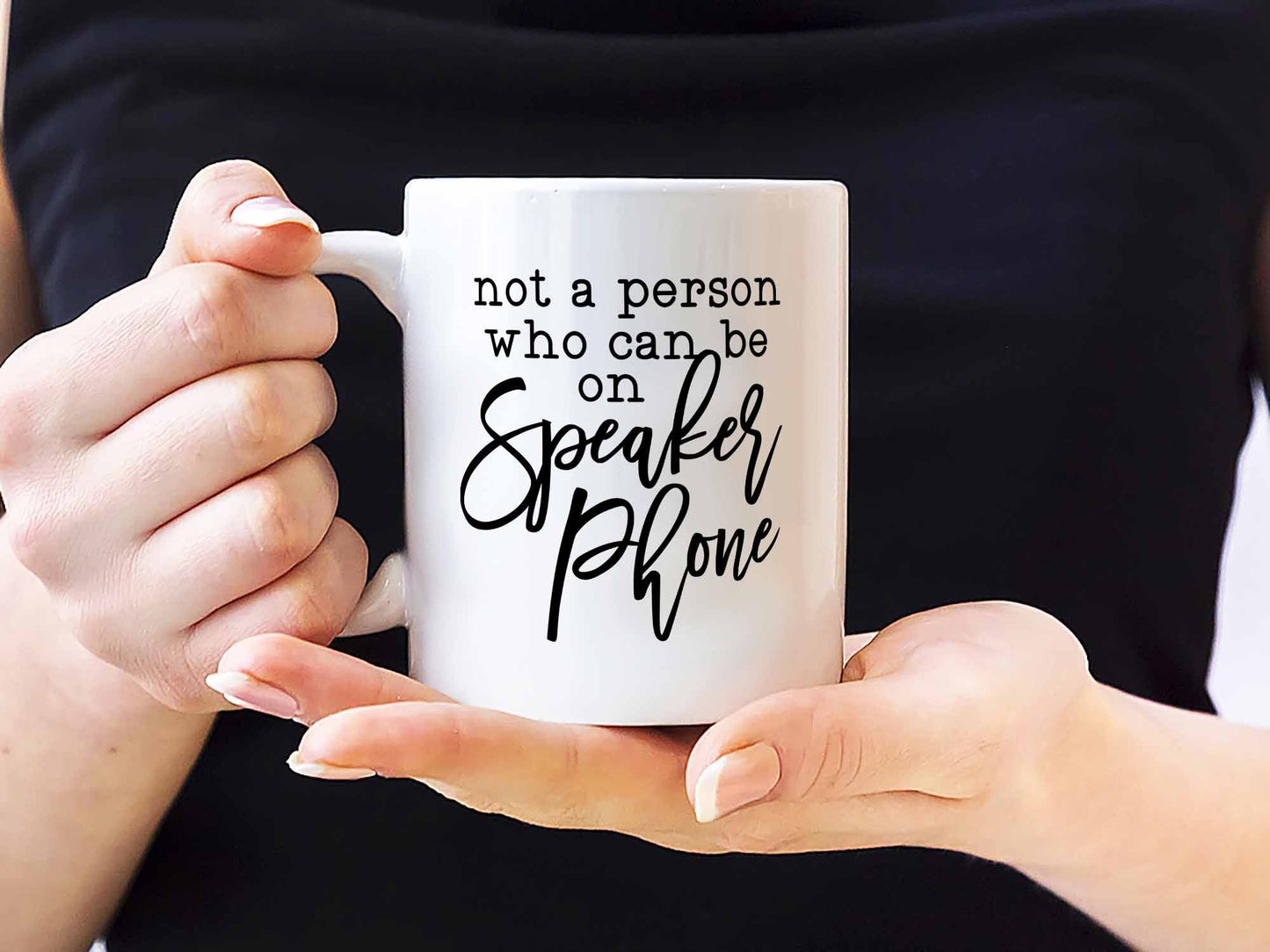 Speaker Phone Coffee Mug