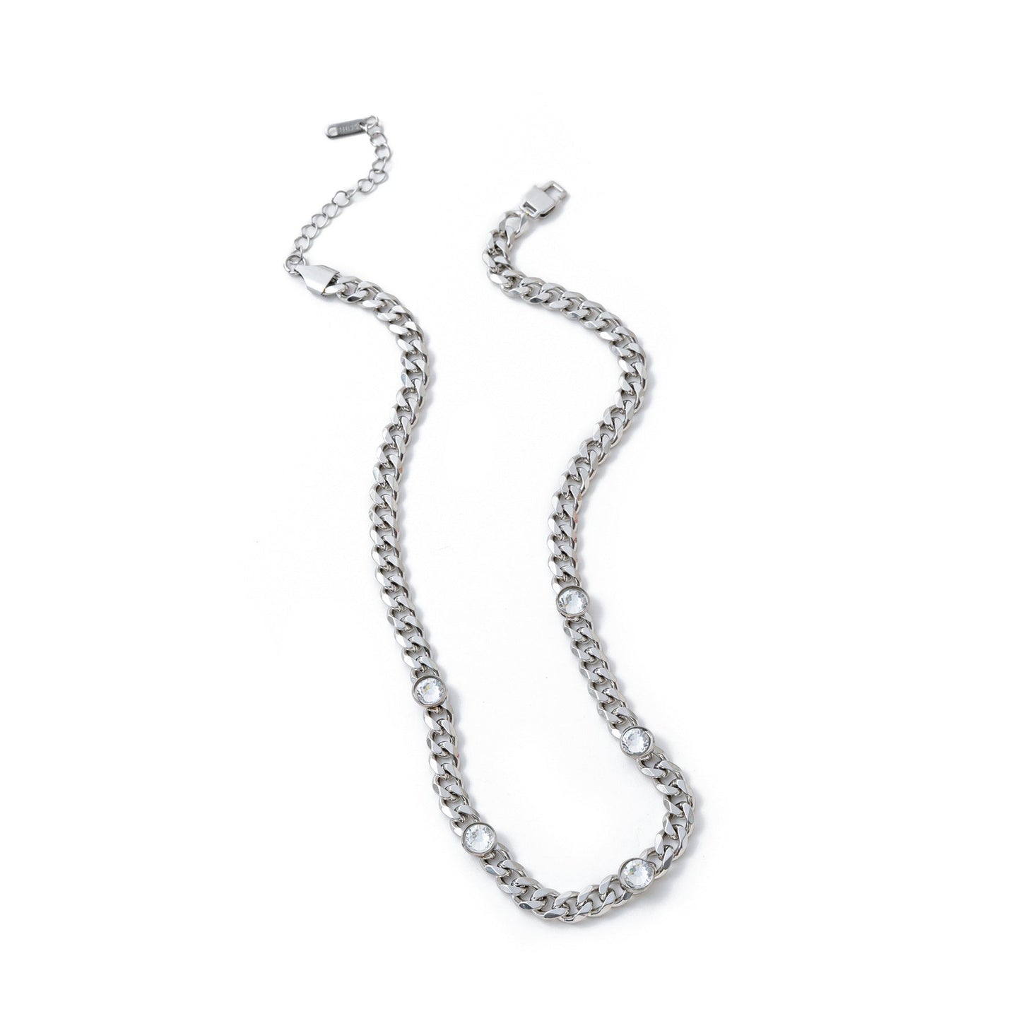 Electroplating Gold Hip-hop Titanium Steel Bracelet Necklace Color Protection LadyShow.Store