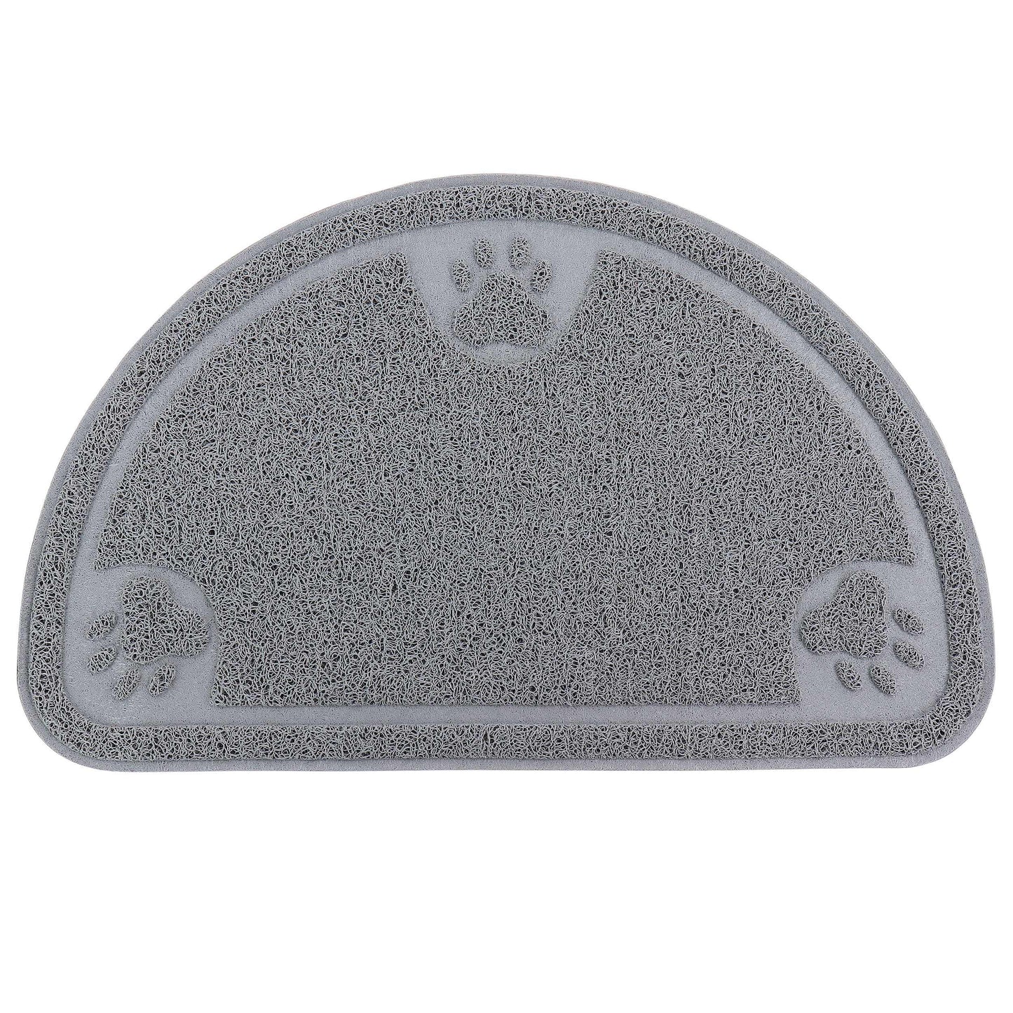 Gibson Home Pet Elements 14.2 x 23.6 Inch Paw Print Placemat in Grey LuxuryLifeWay Online Store