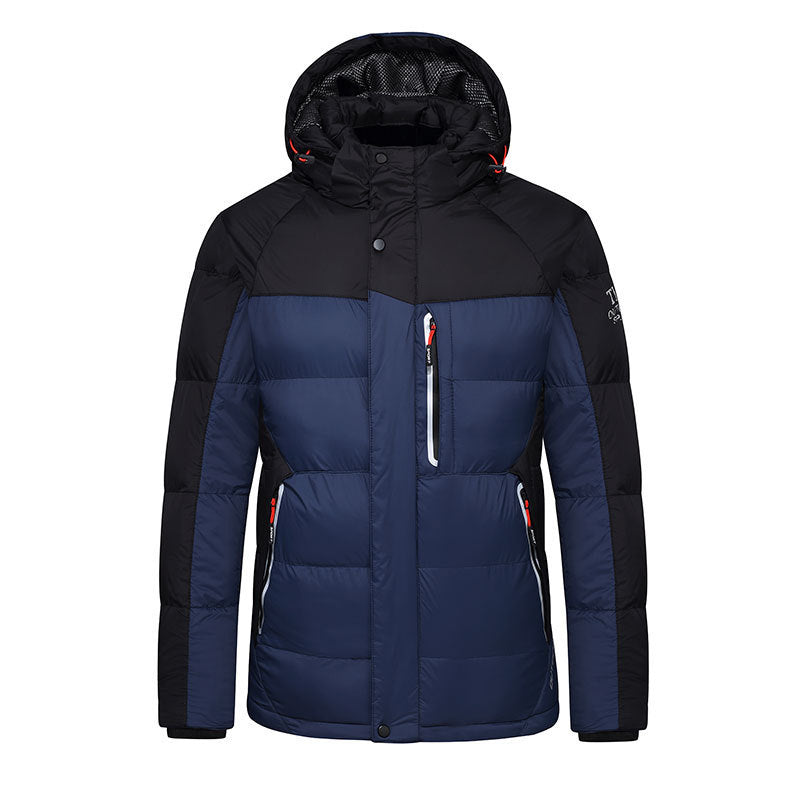 Men's sports padded hooded warm cotton jacket CJD