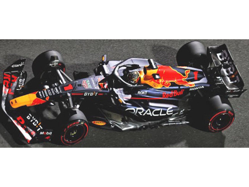 Red Bull Racing RB19 #1 Max Verstappen "Oracle" Winner F1 Formula One "Abu Dhabi GP" (2023) with Driver Limited Edition to 204 pieces Worldwide 1/18 Diecast Model Car by Minichamps LuxuryLifeWay Online Store