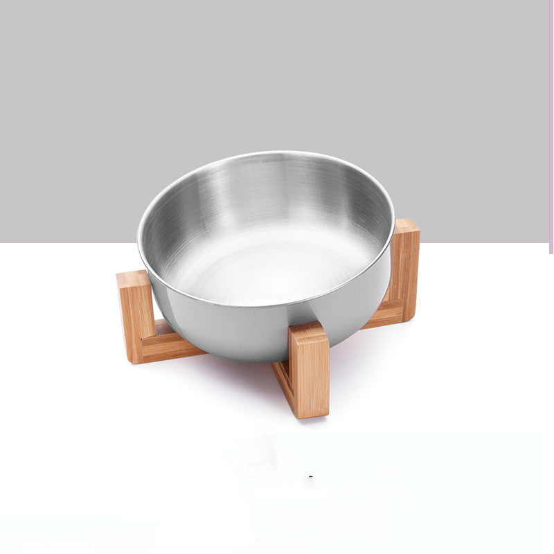 Neck Guard Stainless Steel Pet Bowl Pets Fashion