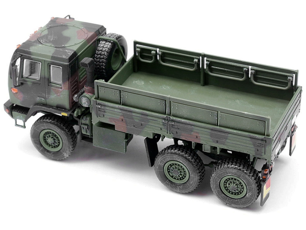 M1083 MTV (Medium Tactical Vehicle) Standard Cargo Truck NATO Camouflage "US Army" "Armor Premium" Series 1/72 Diecast Model by Panzerkampf LuxuryLifeWay Online Store