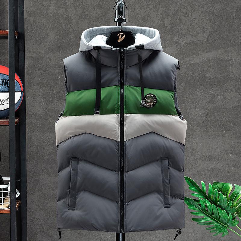 Bright color cotton thick warm waistcoat CJD