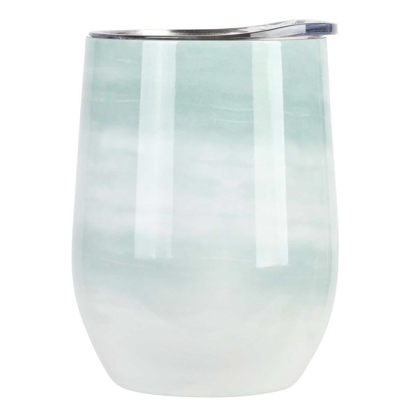 Gibson Home Brampton 12 Ounce Stainless Steel Thermal Stemless Wine Tumbler in Mint LuxuryLifeWay Online Store