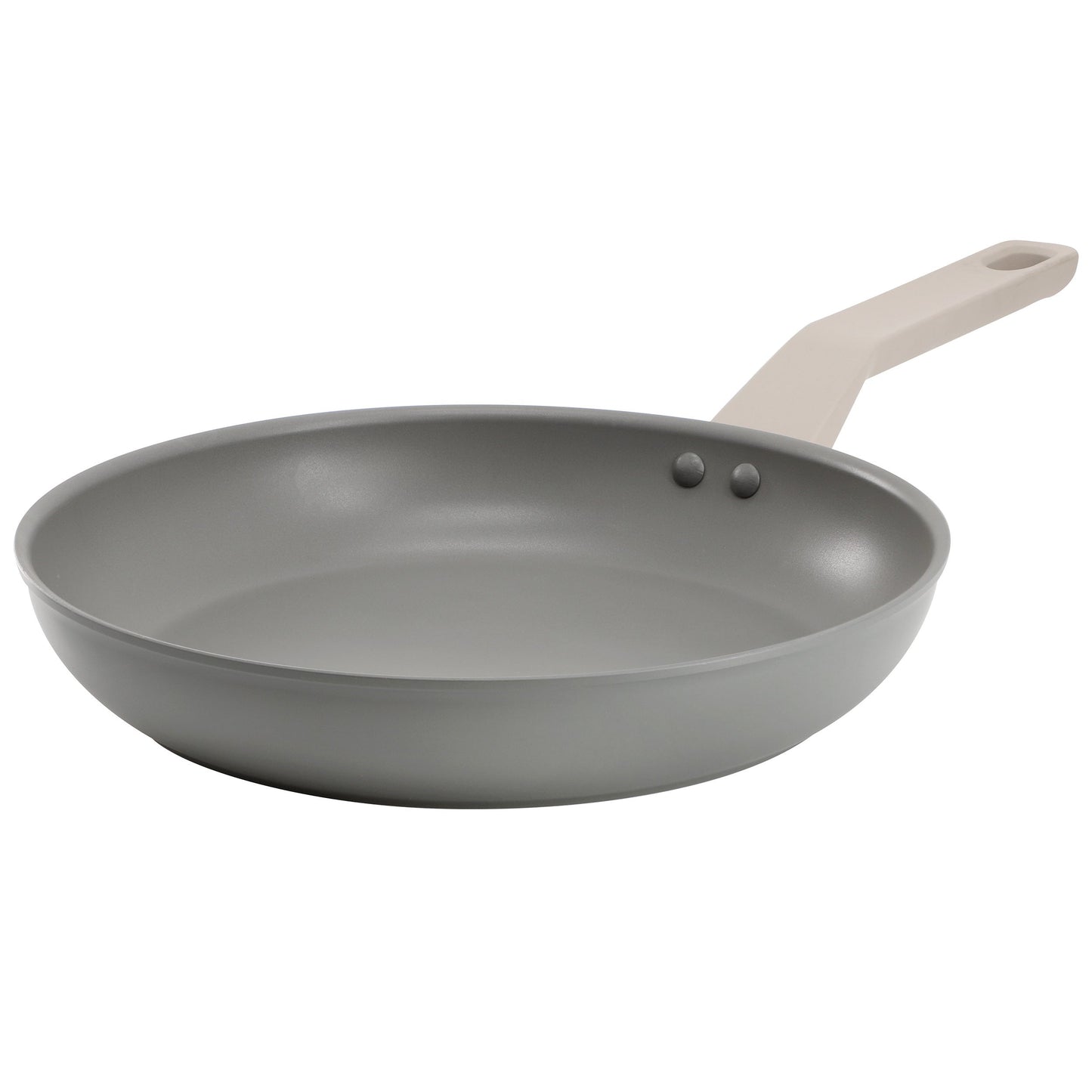 Oster Ambrose 12 Inch Nonstick Aluminum Frying Pan in Matte Grey LuxuryLifeWay Online Store