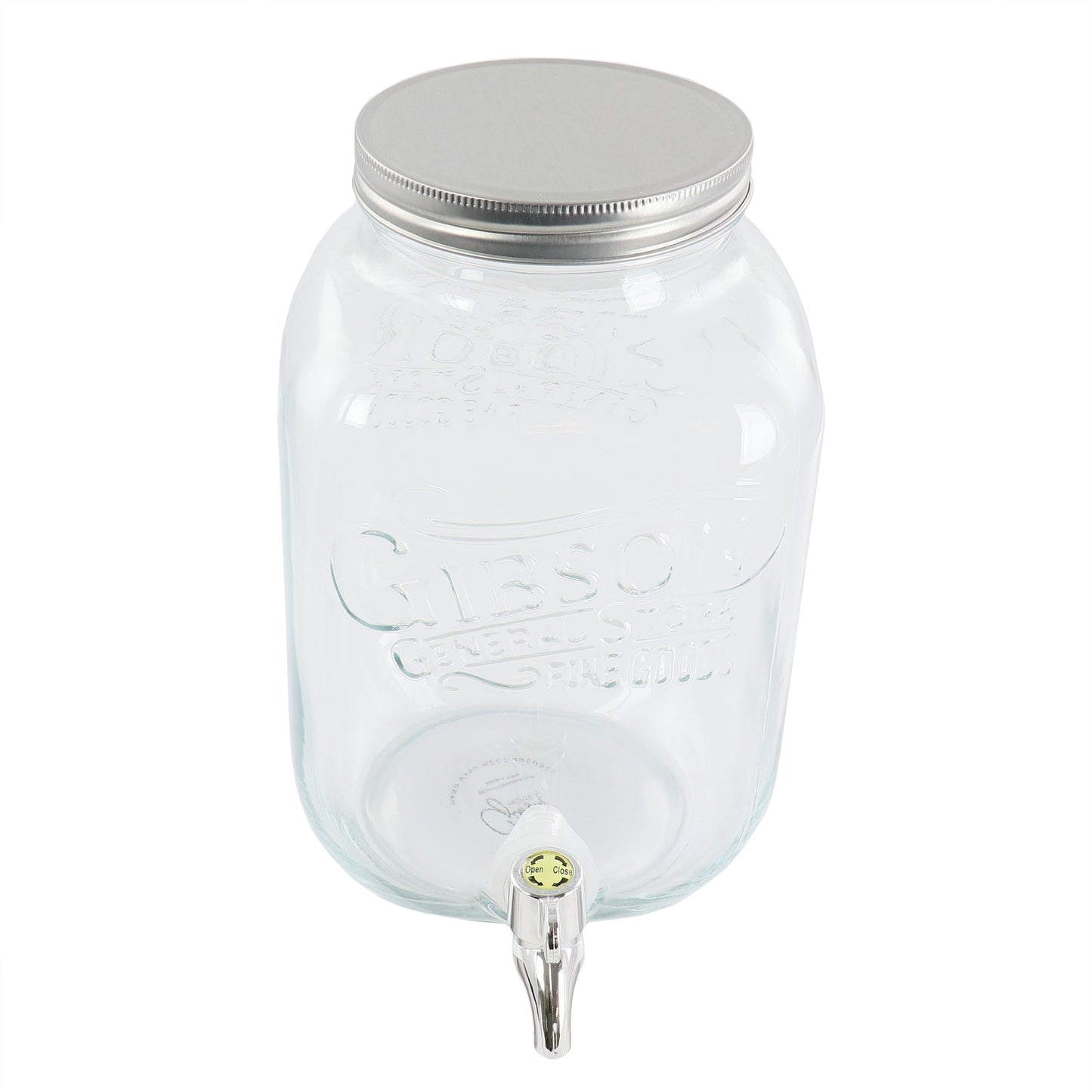 Gibson Home General Store 1.1 Gallon Glass Jar Beverage Dispenser LuxuryLifeWay Online Store