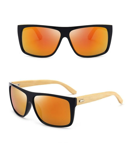 Bamboo legs glass new style retro outdoor fashion sunglasses LuxuryLifeWay Online Store
