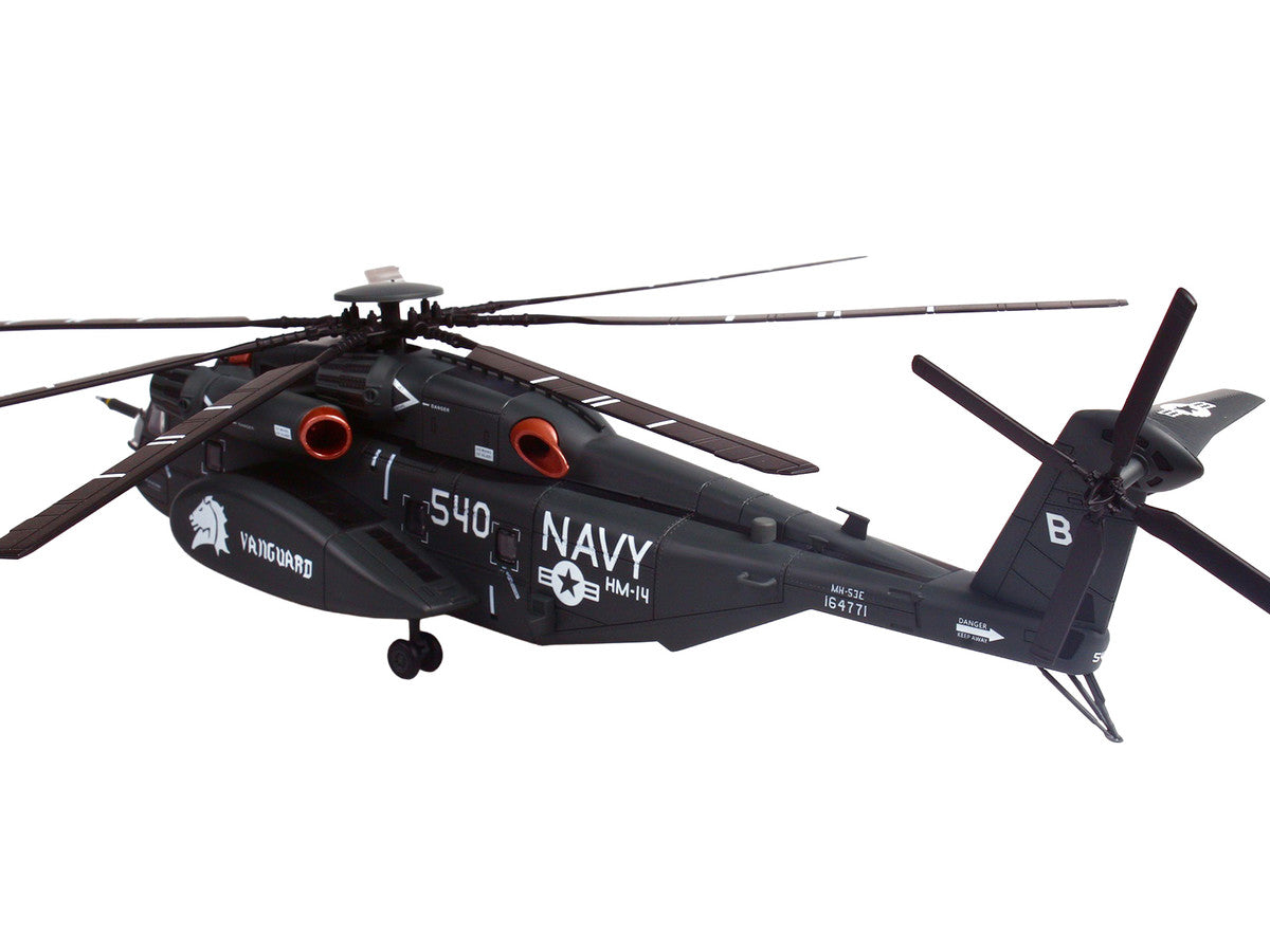 Sikorsky MH-53E Sea Dragon Helicopter "United States Navy Vanguard Tail Number 540" Dark Gray 1/72 Diecast Model by Panzerkampf LuxuryLifeWay Online Store
