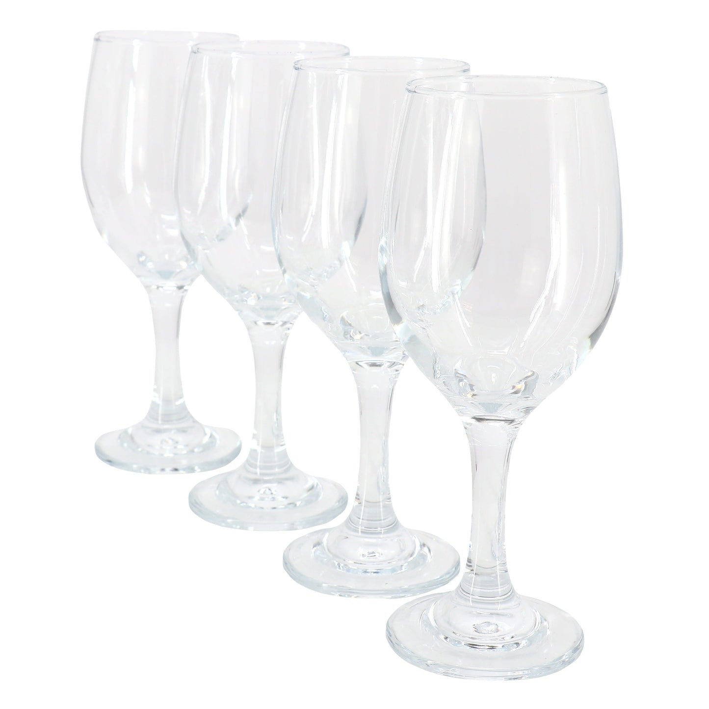 Gibson Home Belinni 4 Piece 14.2 Ounce Classic Wine Glass Set LuxuryLifeWay Online Store