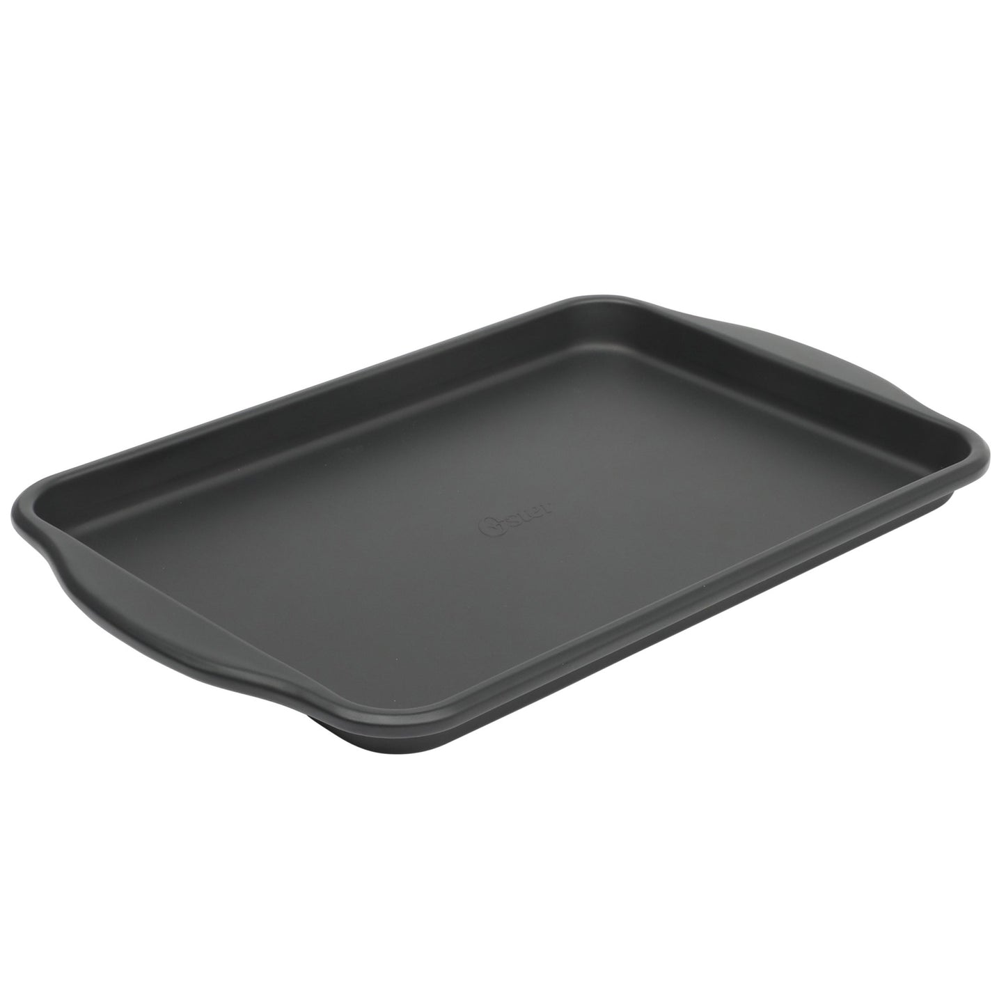 Oster Teston Platinum Collection 15x10 Inch Nonstick Carbon Steel Cookie Sheet in Matte Black LuxuryLifeWay Online Store