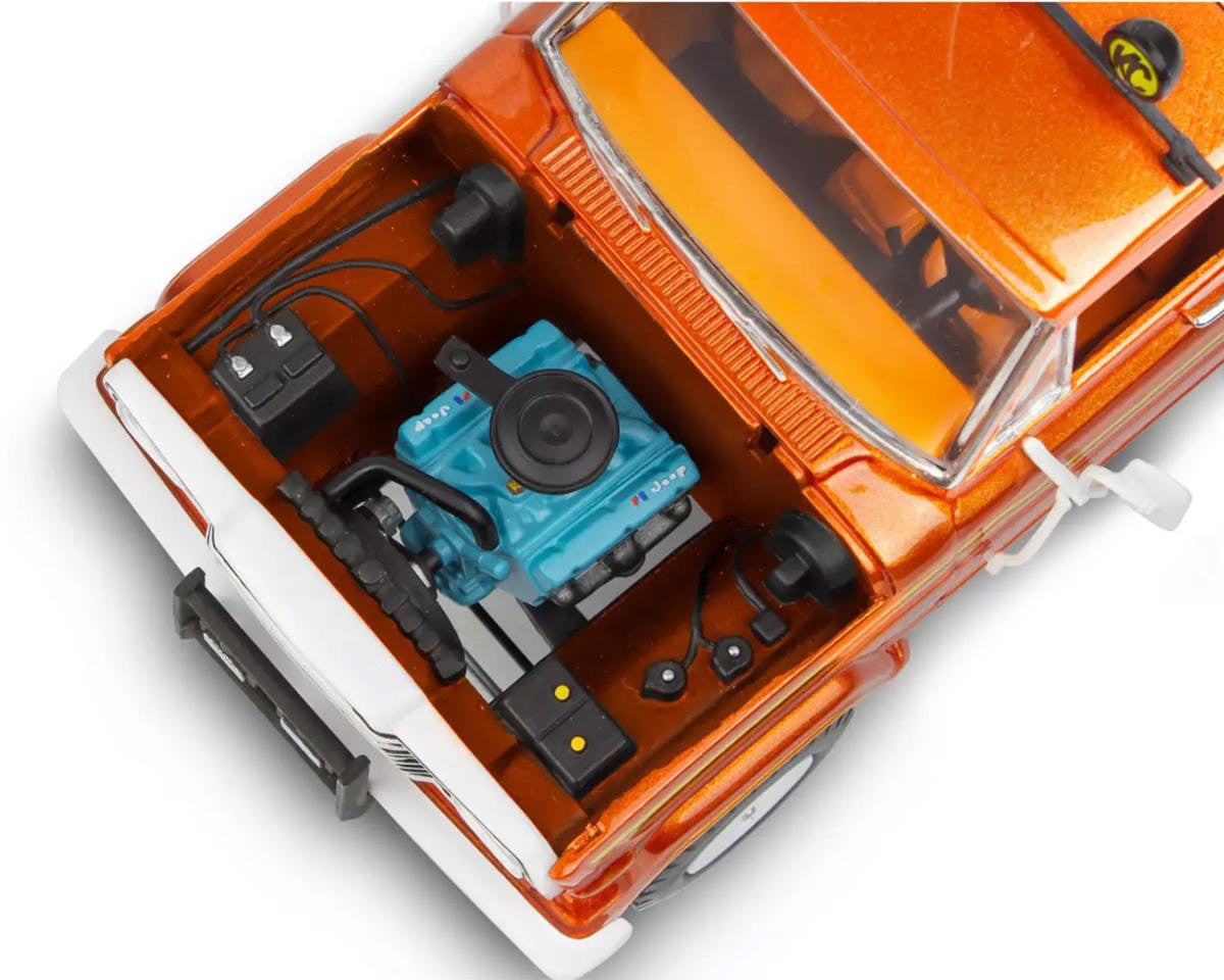 Level 4 Model Kit 1979 Jeep J-10 Pickup Truck with Camper Top 1/24 Scale Model by Revell LuxuryLifeWay Online Store