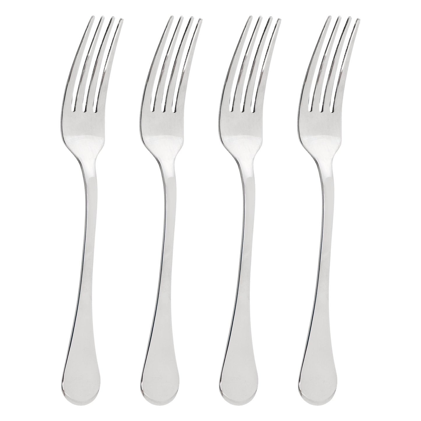 Gibson Home Manchester 4 Piece Stainless Steel Dinner Fork Set LuxuryLifeWay Online Store