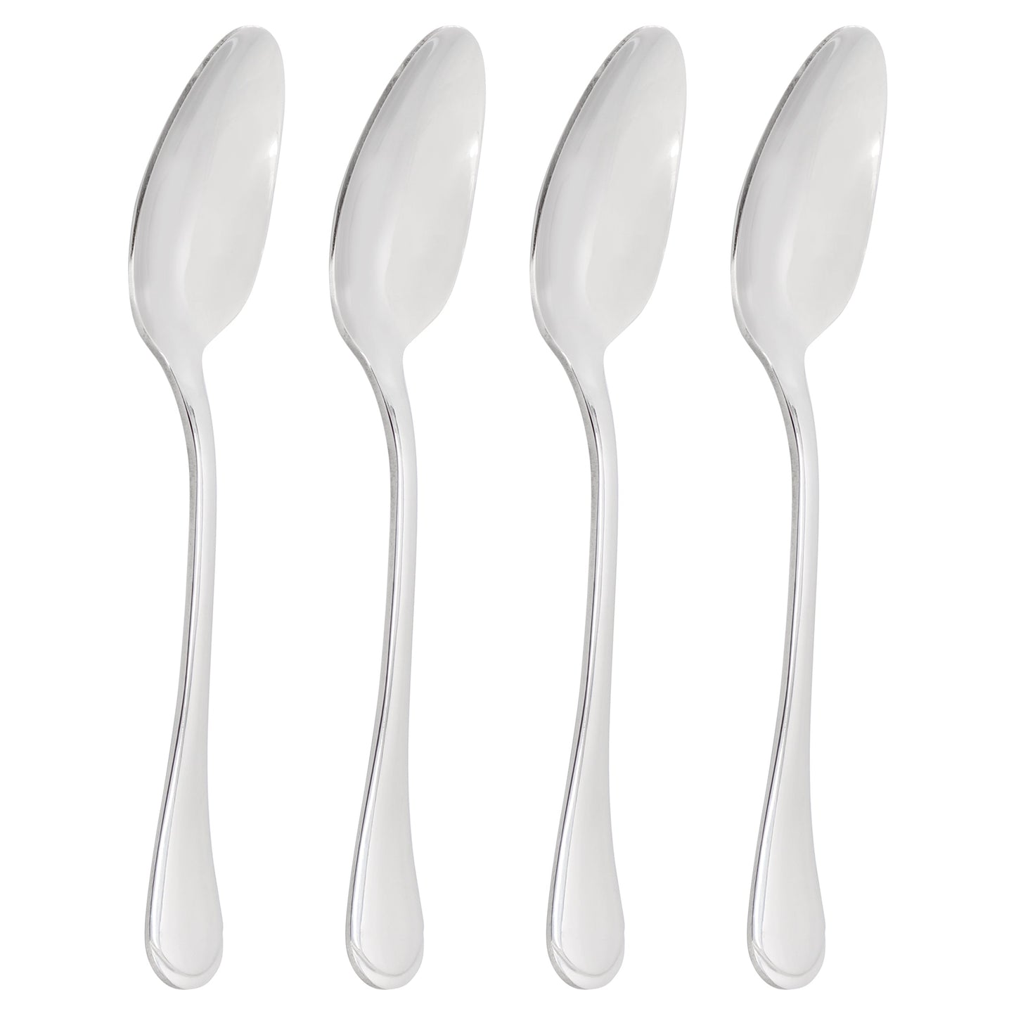Gibson Home Manchester 4 Piece Stainless Steel Teaspoon Set LuxuryLifeWay Online Store