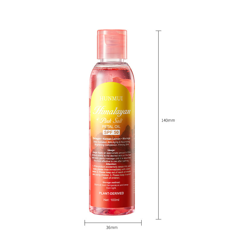 HUNMUI Himalayan Salt Petal Oil Tri Light Beauty