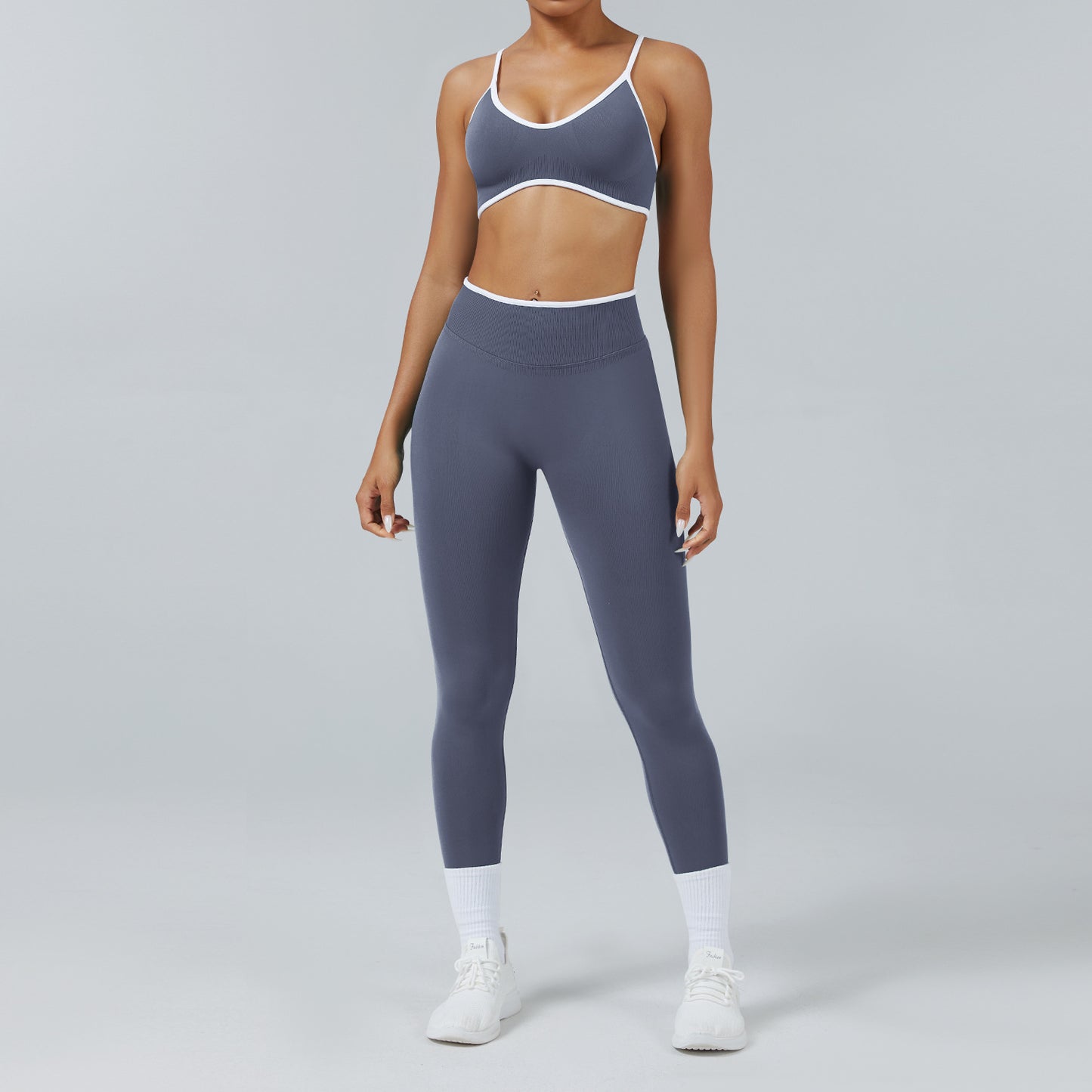 Seamless Back-Support Running Quick-Drying Yoga And Fitness Apparel Set Best YouTube Store