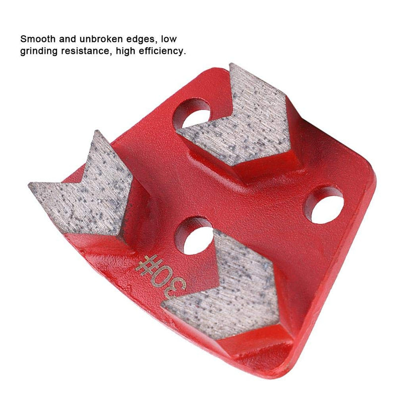 30 Mesh Metal Bonded Scraper Trapezoidal Diamond Floor Grinding Plate