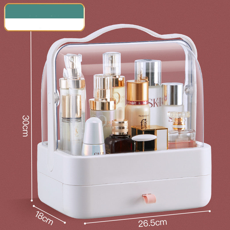 Makeup Storage Desktop Dustproof Lipstick Makeup Brush Finishing Box Dressing Table Skin Care Product Mask Rack CJD2