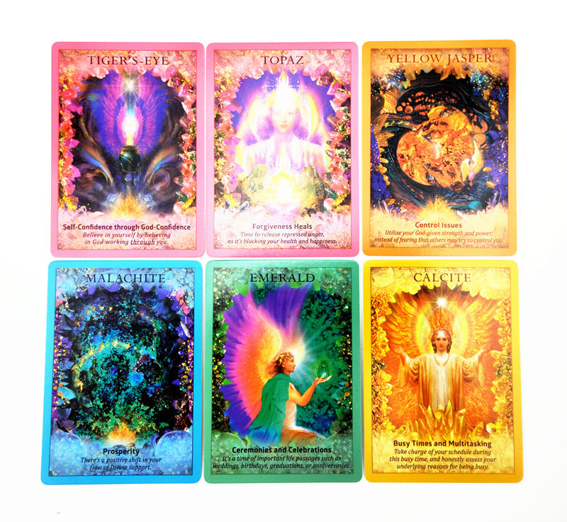 Crystal Angels Oracle Cards Crystal Angels Oracle Cards LadyShow.Store