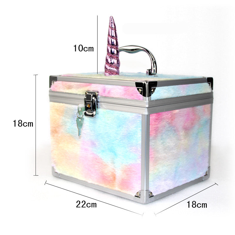 Professional Makeup Case With Makeup Artist, Multi-Function Storage, Portable Pull Rod CJD2