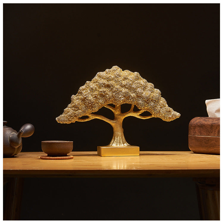 Lucky Golden Tree PearlNestDecor.com