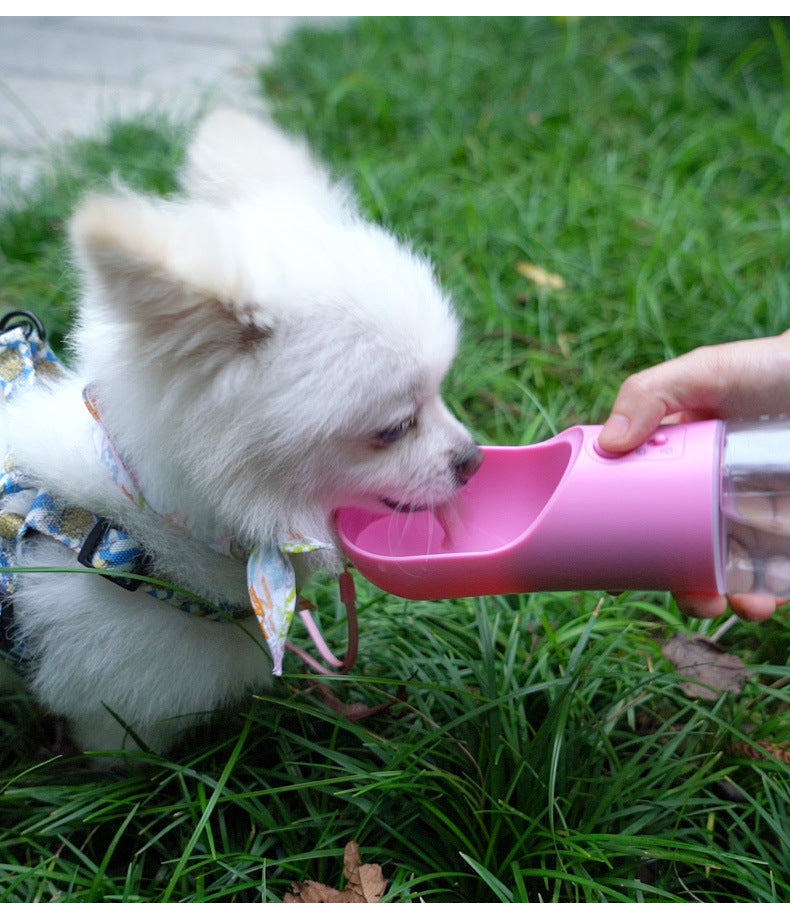 Dog Water Bottle Portable Pet Water Bottle Leak Proof Dog Water Dispenser And Food, Lightweight Dog Travel Water Bottle Bowl For Walking And Travel Pets Fashion