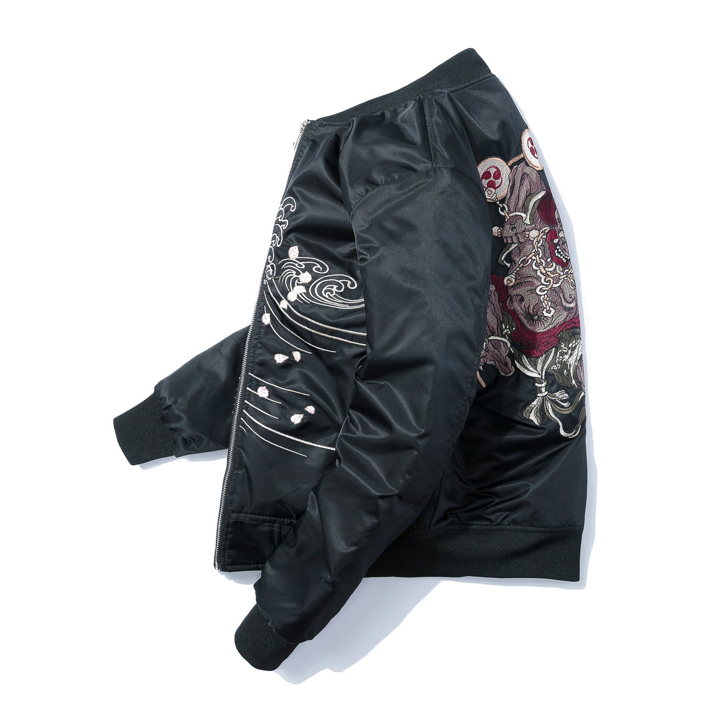 Chinese Style Embroidered Coat Men's Flight Jacket CJD