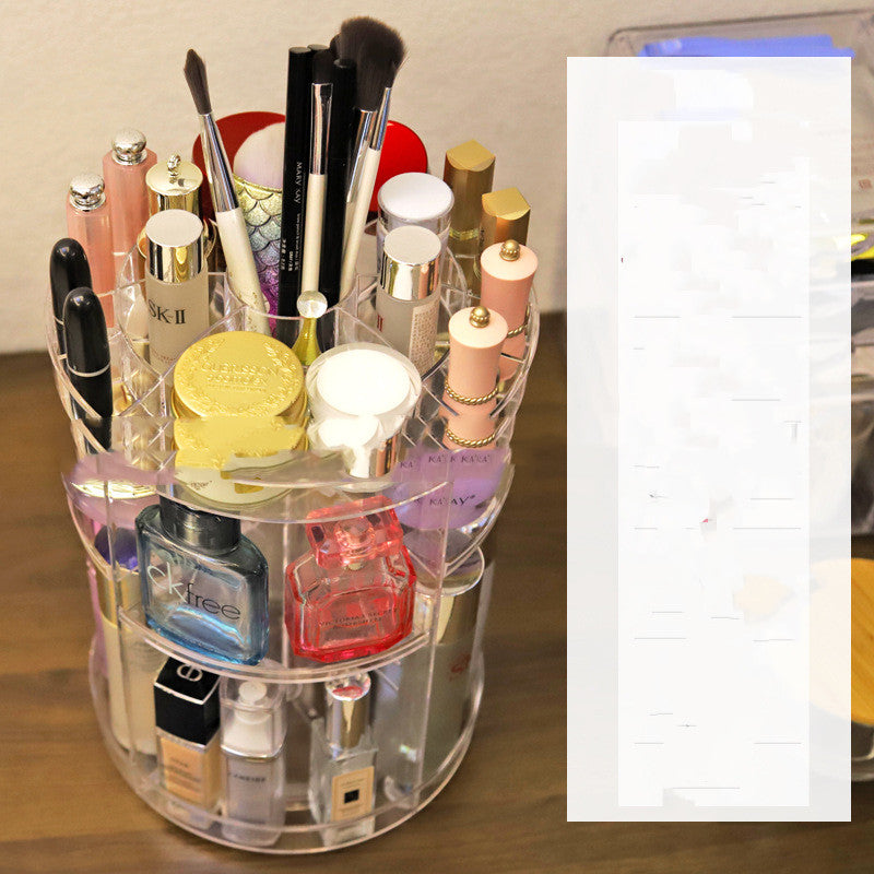 Rotating Cosmetic Storage Box Acrylic