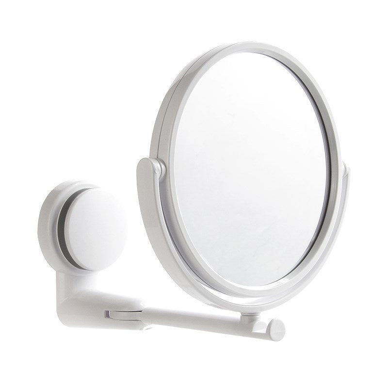 Punch-Free Wall Hanging Rotating Makeup Mirror