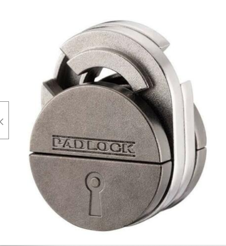 Padlock Puzzle Level 5 Bepuzzled Hanayama Cast Metal New