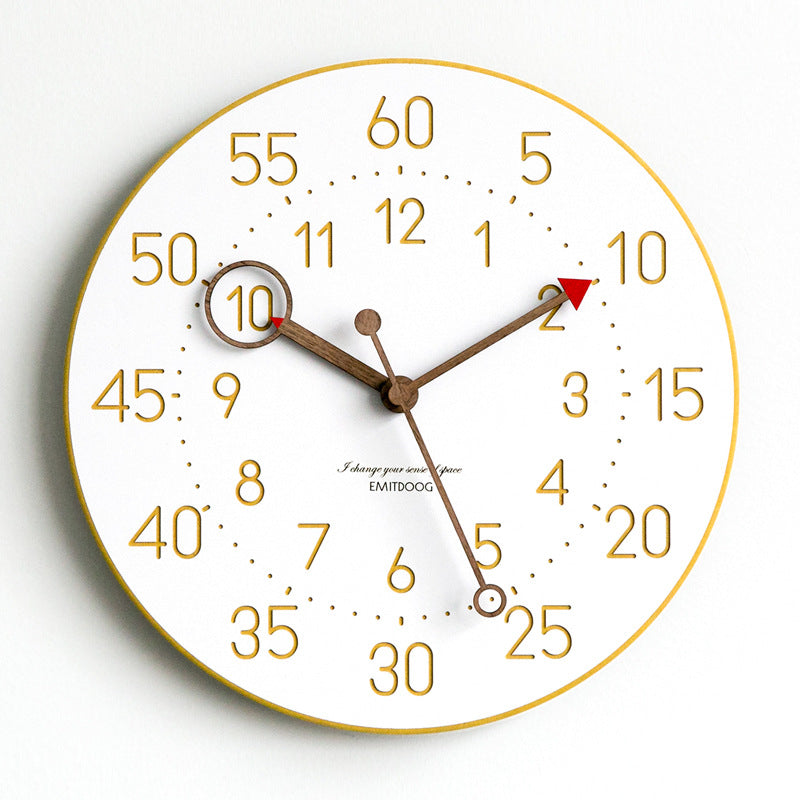 Living Room Personality Creative Fashion Wall Clock PearlNestDecor.com