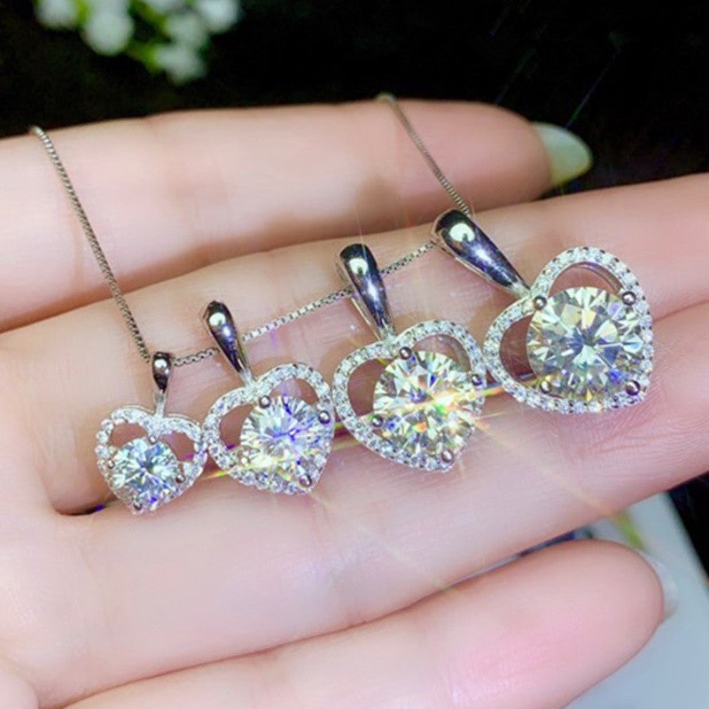 S925 Silver Pendant Tomosan Diamond LadyShow.Store