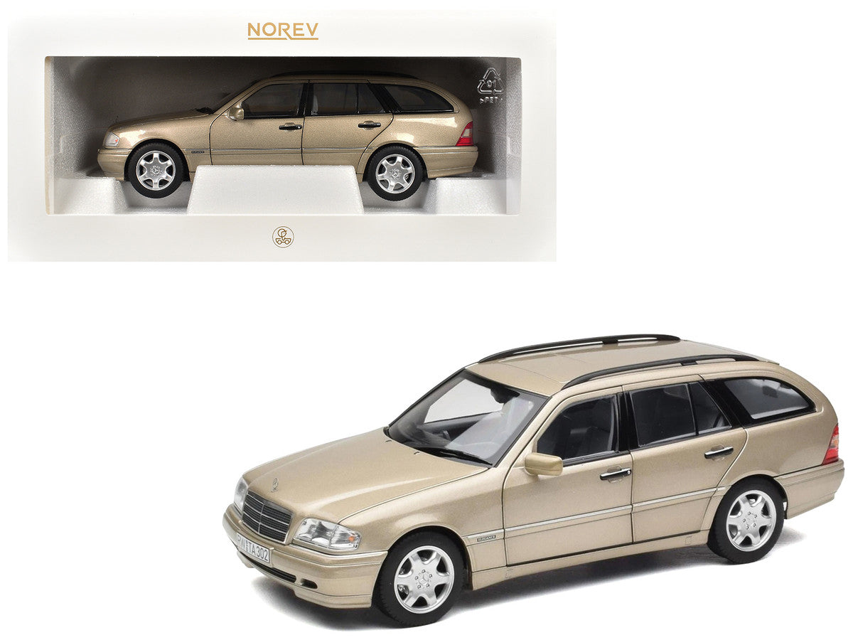 1997 Mercedes-Benz C-Class T-Model Smoke Silver Metallic 1/18 Diecast Model Car by Norev LuxuryLifeWay Online Store
