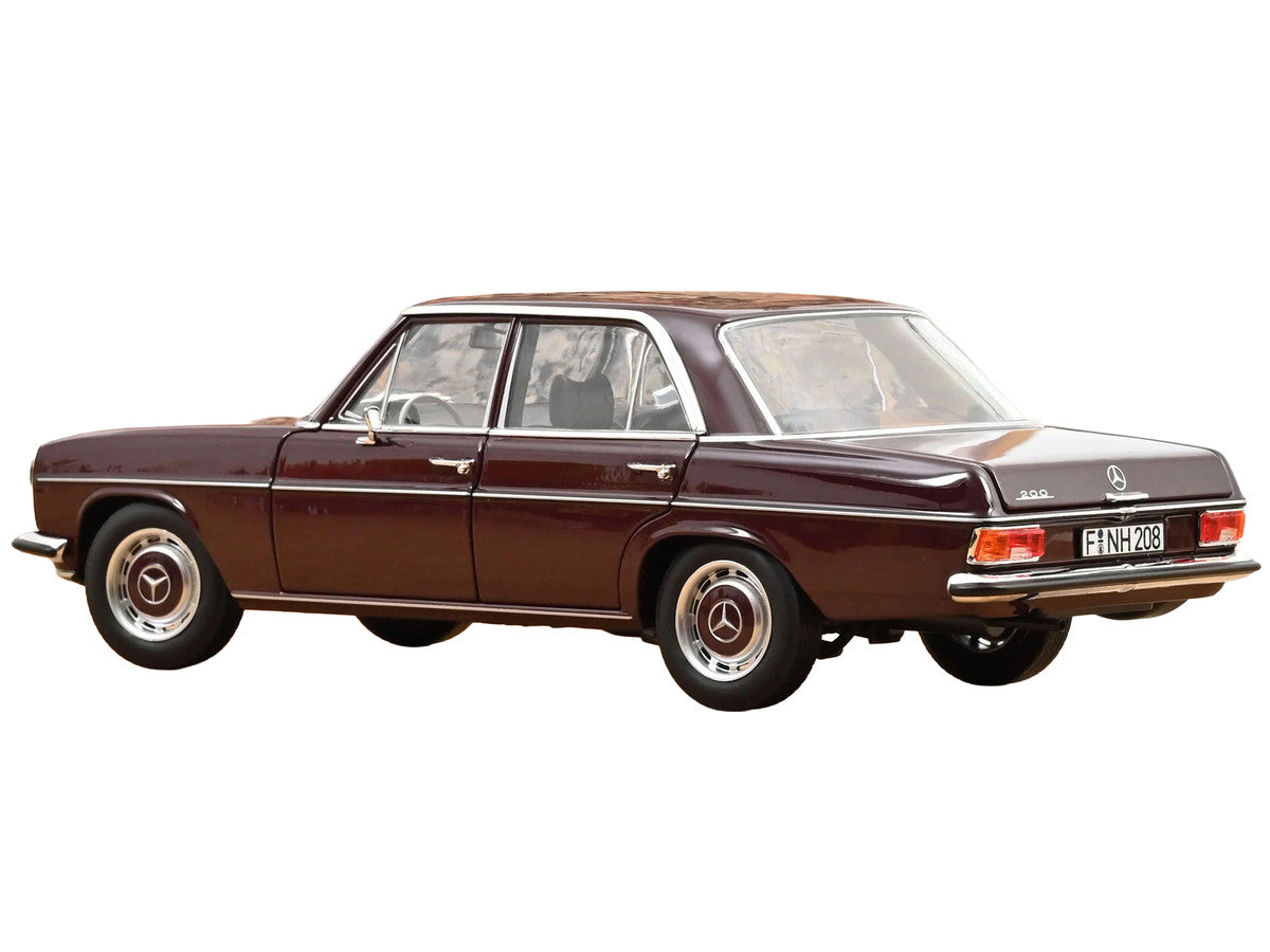 1968 Mercedes-Benz 200 Dark Red Brown 1/18 Diecast Model Car by Norev LuxuryLifeWay Online Store
