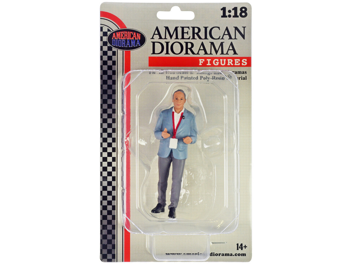 "On-Air" Figure 2 for 1/18 Scale Models by American Diorama LuxuryLifeWay Online Store