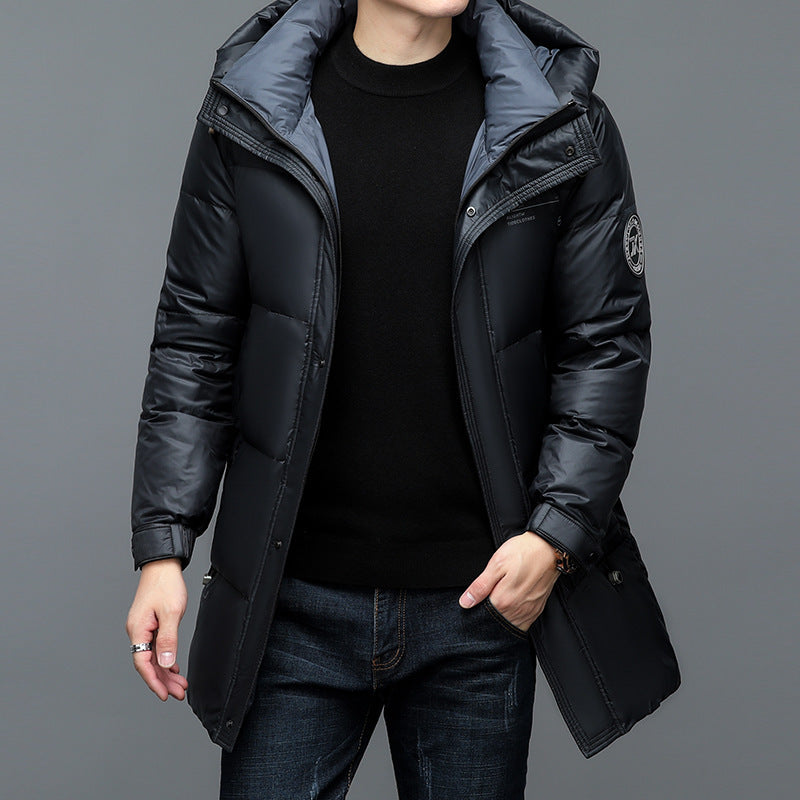 New Winter Men's Duck Down Warm Thick Casual Jacket LadyShow.Store
