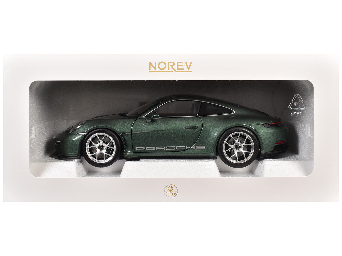 2023 Porsche 911 S/T Malachite Green Metallic 1/18 Diecast Model Car by Norev LuxuryLifeWay Online Store