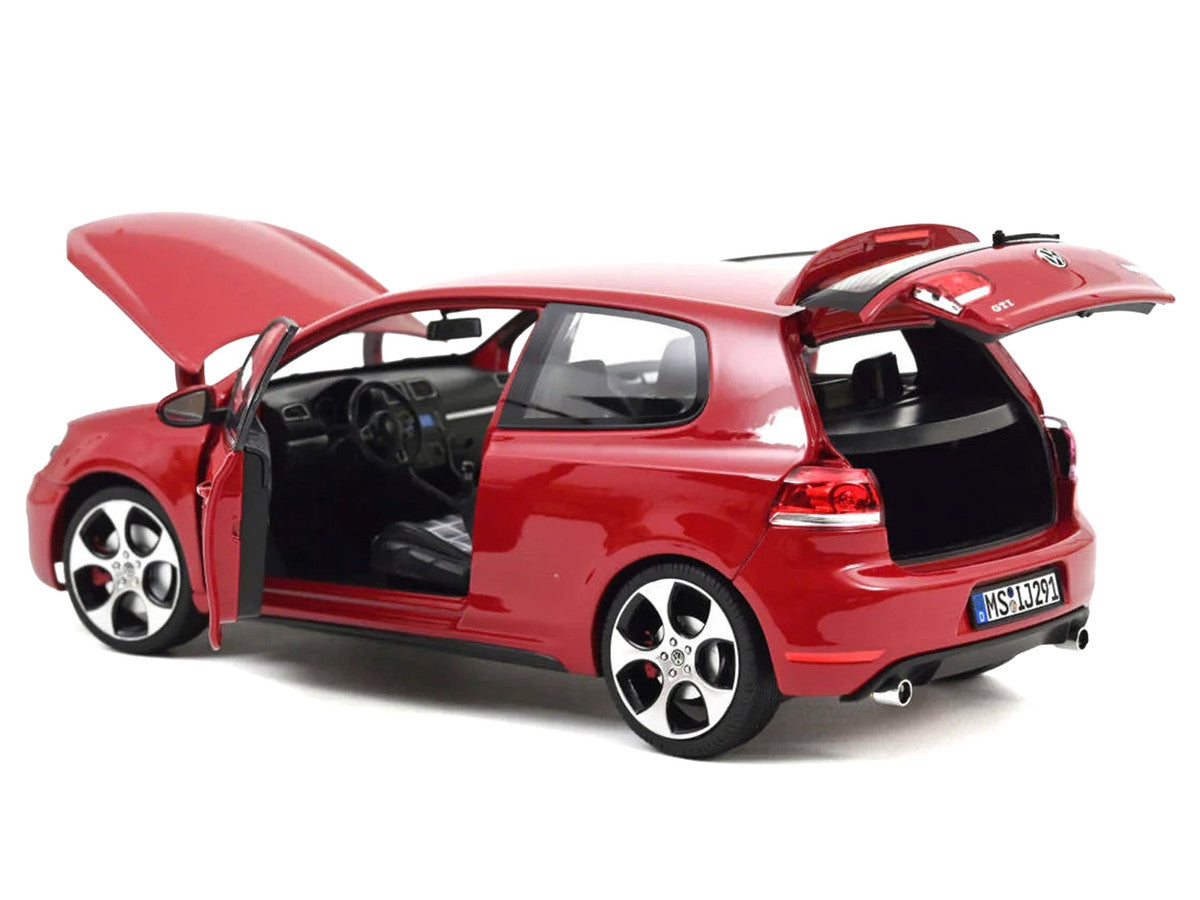 2009 Volkswagen Golf VI GTI Tornado Red 1/18 Diecast Model Car by Norev LuxuryLifeWay Online Store