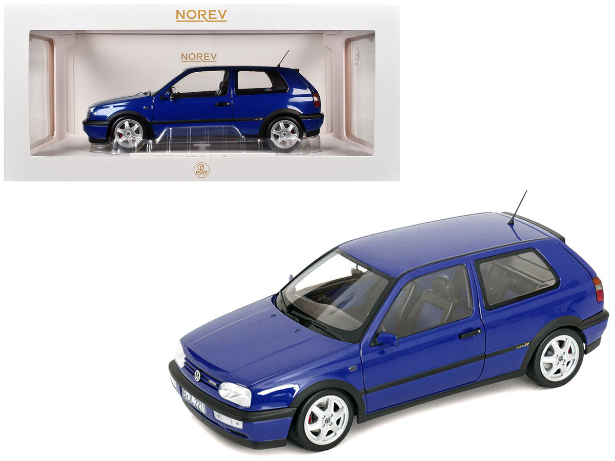 1994 Volkswagen Golf GTI Color Concept Jazz Blue 1/18 Diecast Model Car by Norev LuxuryLifeWay Online Store