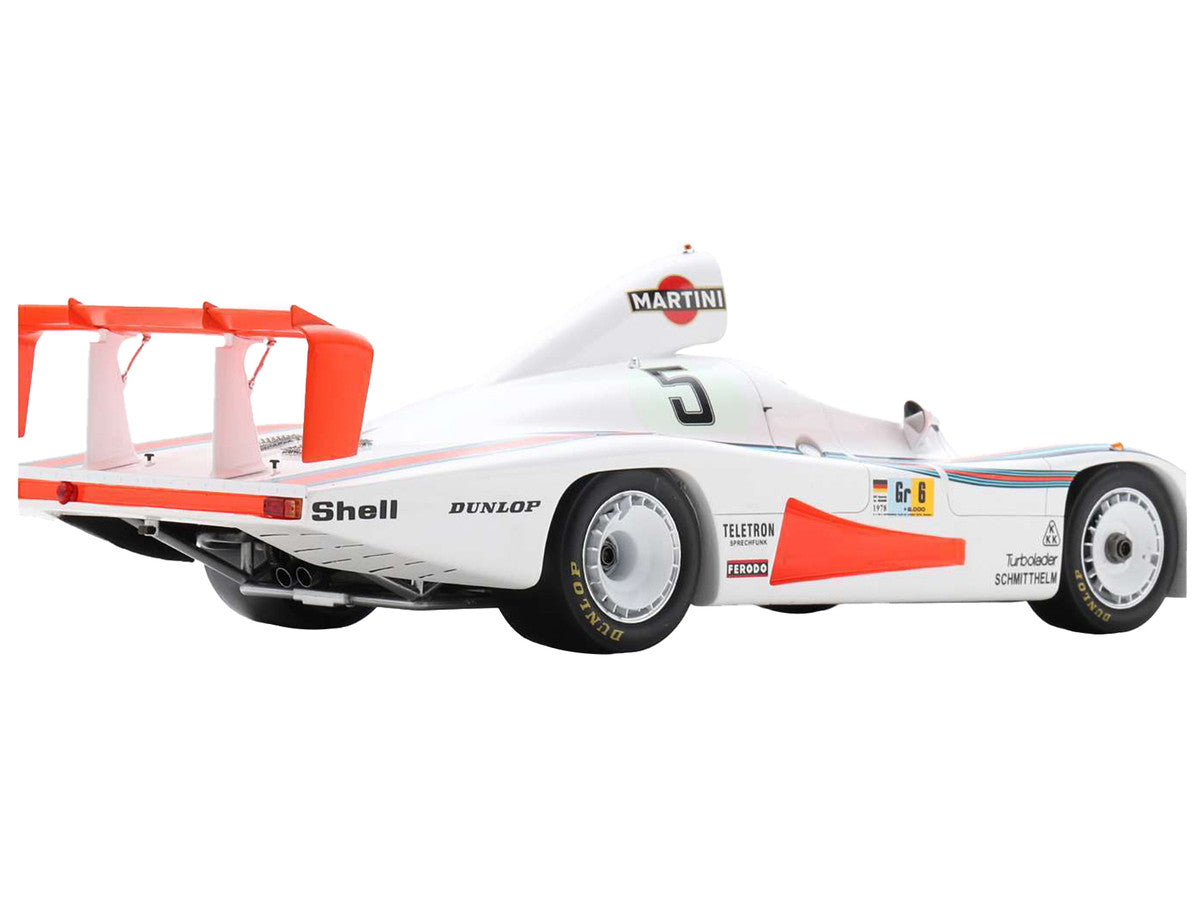 Porsche 936/78 #5 Jacky Ickx - Henri Pescarolo - Jochen Mass "Martini Racing Porsche System" "24 Hours of Le Mans" (1978) with Acrylic Display Case 1/18 Model Car by Spark LuxuryLifeWay Online Store