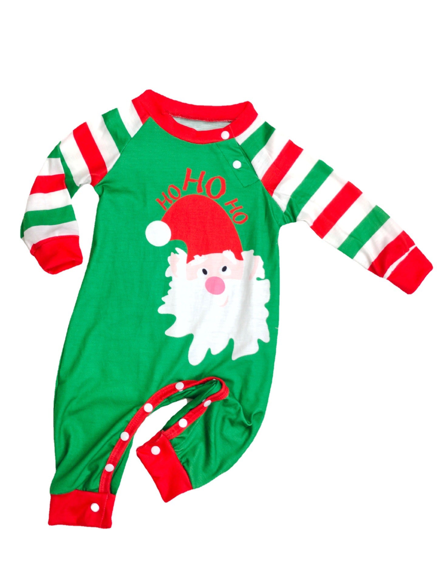 Family Pajamas Matching Sets Red Stripe Xmas Holiday Sleepwear Jammies Long Sleeve PJs Outfits