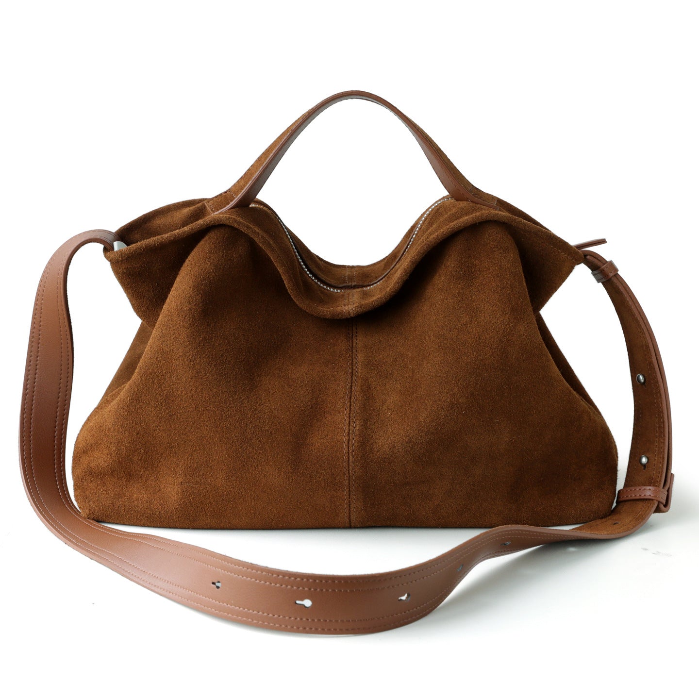 Womens Matte Commuter Tote Crossbody Bag LadyShow.Store