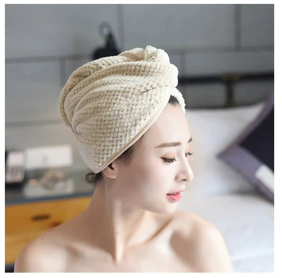 SwiftDry Hair Towel Wrap