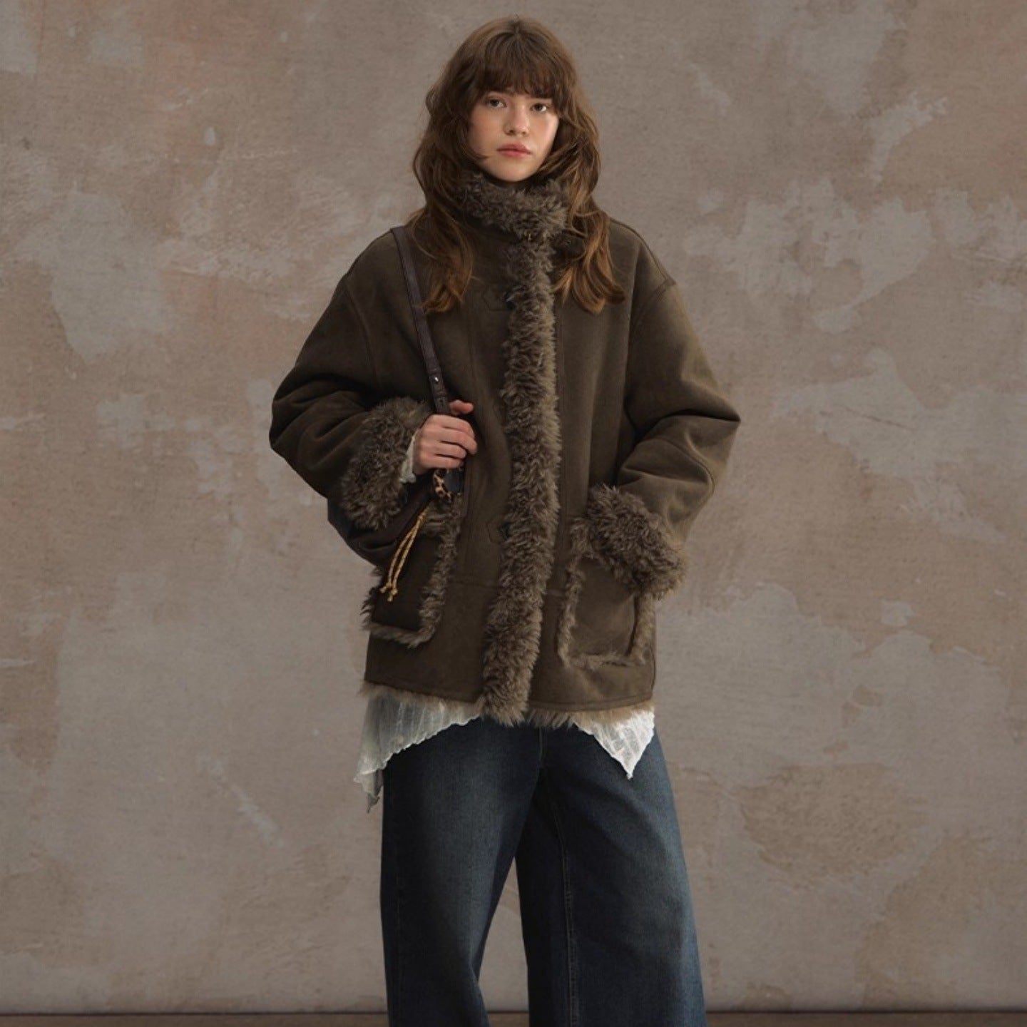 Womens Thickened Lambswool Coat For Autumn And Winter Best YouTube Store