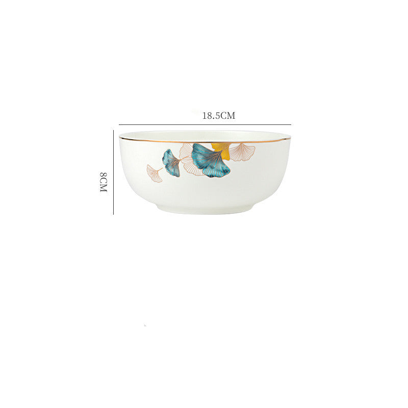 Dinner Plates Ceramic Steak Plate Web Porcelain LadyShow.Store