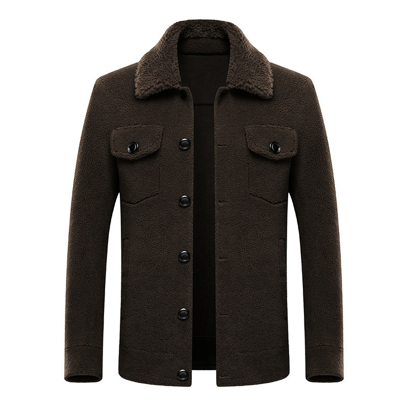 Sheep sheared men's jacket Best YouTube Store