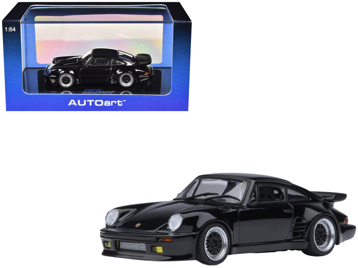 Porsche 911 (930) Turbo "Blackbird" Black "Wangan Midnight - Comic #1 Version" Manga 1/64 Model Car by Autoart LuxuryLifeWay Online Store